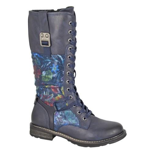 Cipriata Womens/Ladies Floral Calf Boots