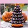 Handcrafted Halloween Tree Decorative Light Ornament For Spooky Halloween Gift Ideas