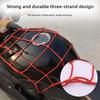 Adjustable Motorcycle Elastic Luggage Net With Hooks For Cargo/Helmet Fixing Mesh Also Fits Bike Fuel Tanks