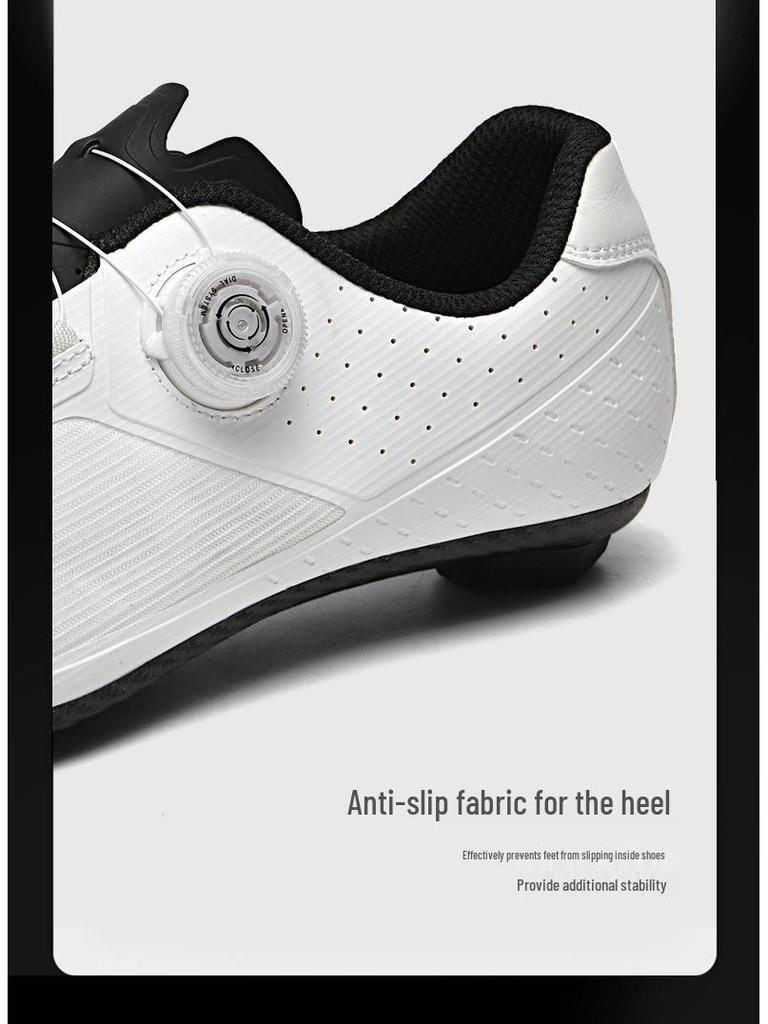 Unisex Road & Mountain Bike Lock Shoes with Hard Sole for Outdoor Cycling
