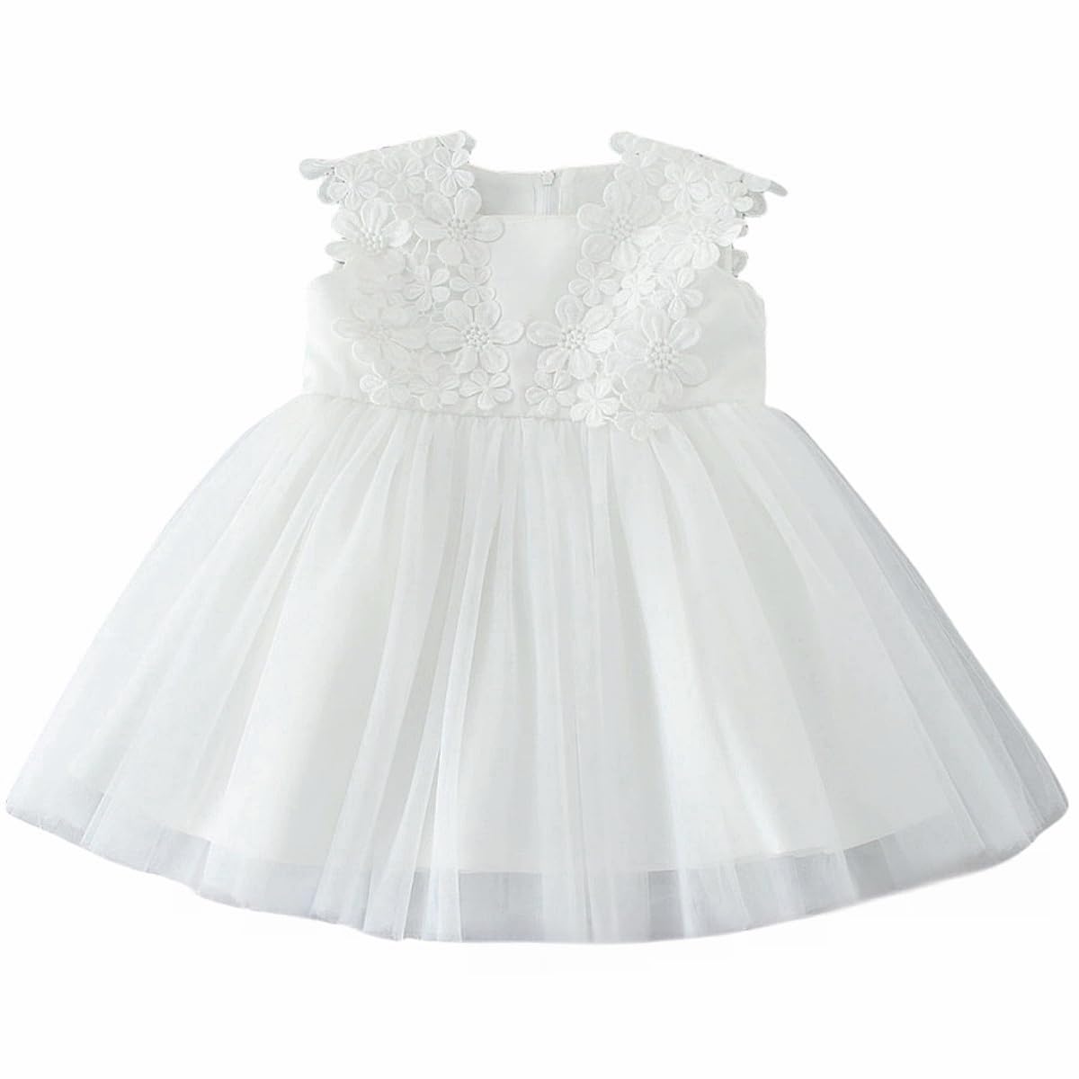 

VNGOLERRY Baby Floral Tulle Dress for Formal Dress for Shrine 1st and 2nd Commemorative 100th Sizes 90 3 Dress, Girls, Visits, Newborns, Birthdays,