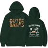 2025 Casual Dark Style Anime Hoodie for Men & Women – Retro Hooded Sweatshirt