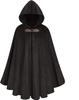Medieval Suede Velvet Warrior Cloak Costume