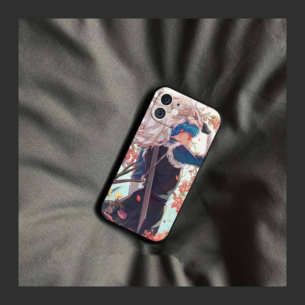 Shin Ah Anime Akatsuki No Yona Phone Case For IPhone 17 Air 16 15 14 13 Pro Max 11 12 Black Silicone Cover