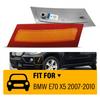 2x Front Fender Bumper Reflector Side Amber Marker Lens Fit BMW E70 X5 2007-2010