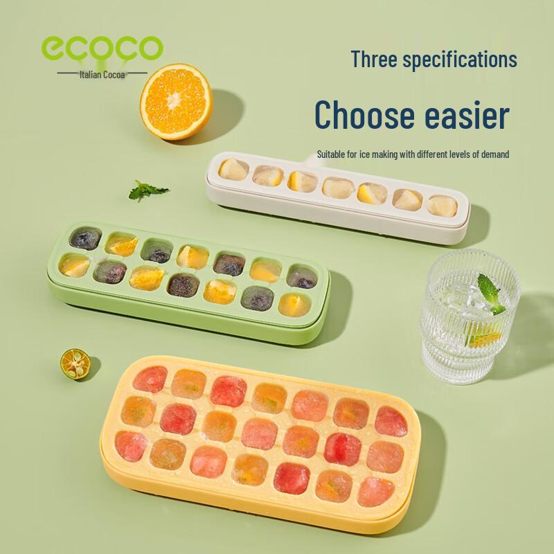 Ecoco Food-Grade Silicone Ice and Popsicle Molds