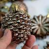 52 Stück Weihnachtsbaumkugeln im Vintage-Stil, Glitzernde Weihnachtskugeln, Feiertagsdekoration