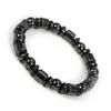 Unisex Stilvolles Gewichtsverlust Schwarzer Stein Armband Gesundheitswesen Magnetfeldtherapie Armband513 Käufe