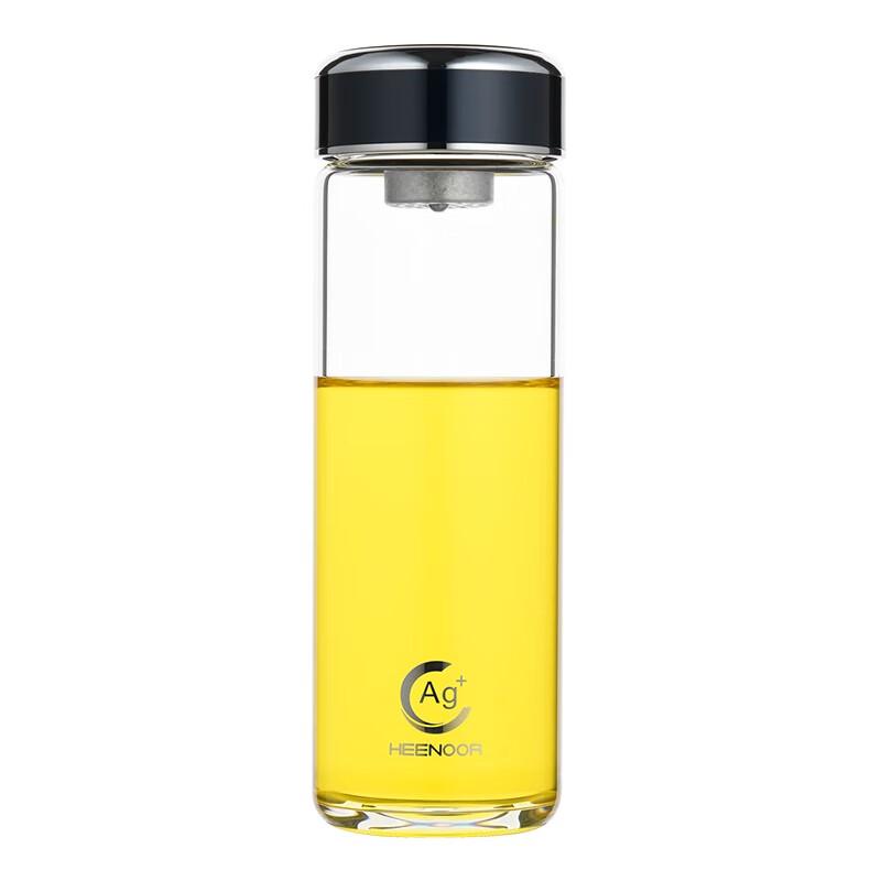 Xinuo Portable Antibacterial Glass Water Bottle