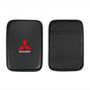 Car Armrest Box Mats Leather Center Console Covers Interior for Mitsubishi Lancer Colt Pajero Sport Ex Evo ASX Center Hub Cap