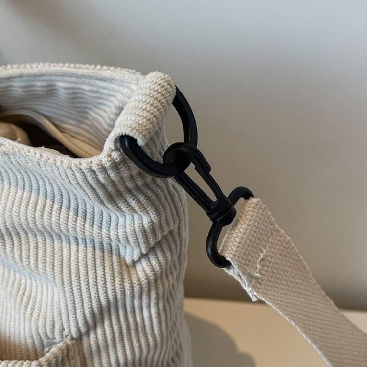 Vintage Corduroy Tote Bag Women's Shoulder Bag