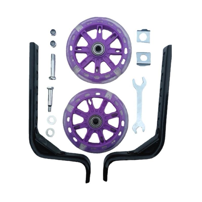 Bike Wheels Training Wheel Kids 12-20" Flashing Stabilisers Children Adult Accessories Light Stabiliser Led Stabilizer