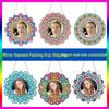 Mandala Crystal Diamond Painting Makeup Mirror Pendant - Special-Shaped DIY Handmade Design, In Stock