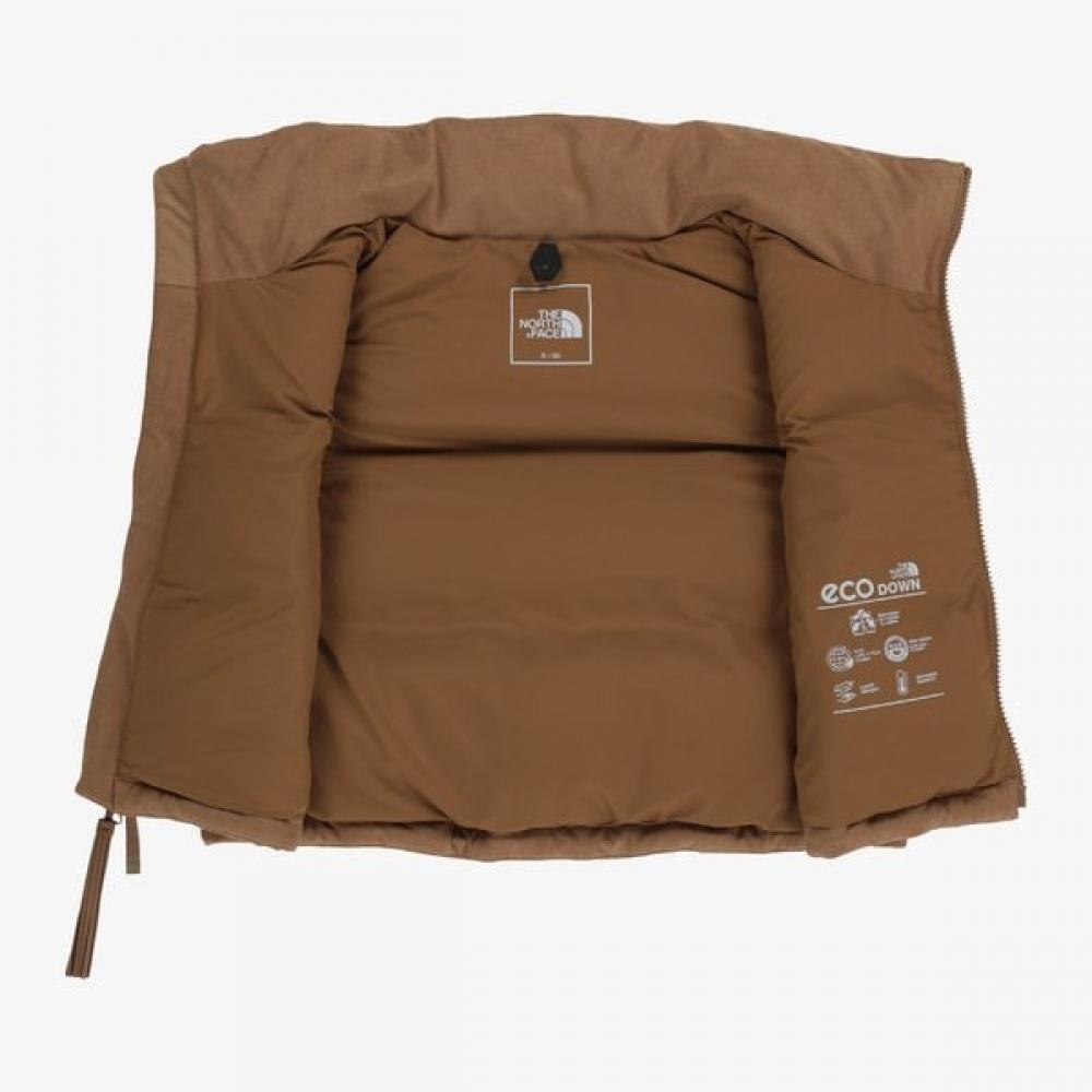 The North Face Women S Suede nuptSe veSt  rdS  Nv1dr82k Camel