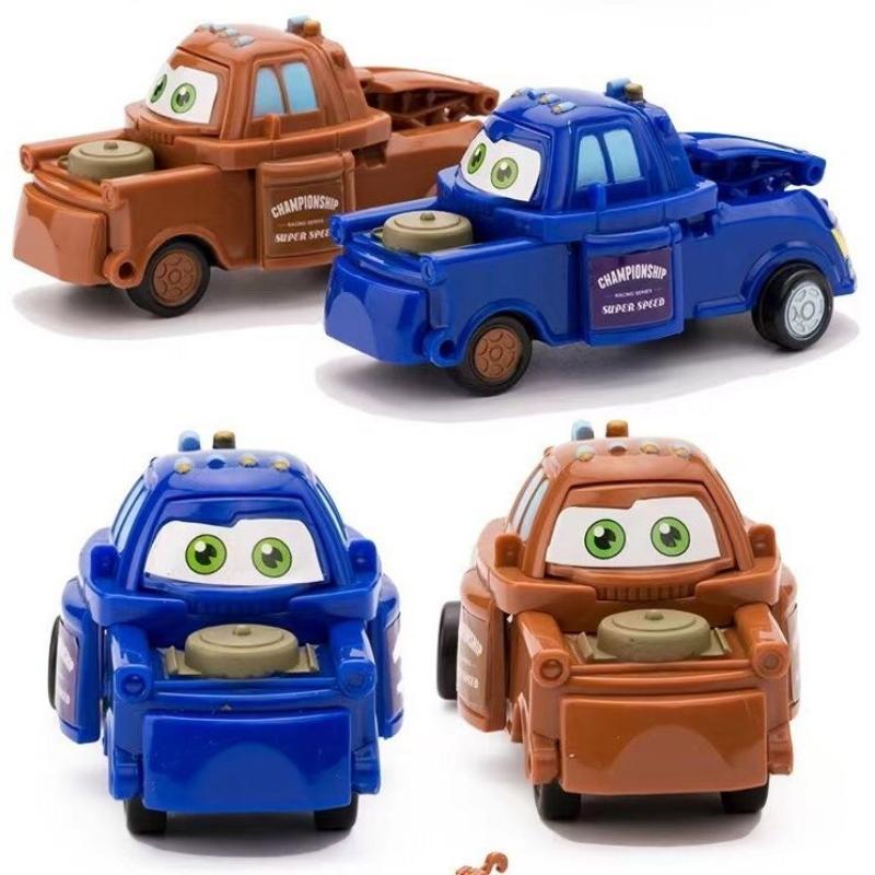 Disney Toy Story Cars Action Figure Transforming Car Lightning Mcqueen Children Racing Car Deformed Eggbirthday Christmas Gift
