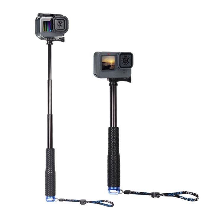 Extendable Camera Selfie Stick Monopod Expansion for Travel and Adventure, Fits Most Action Cameras