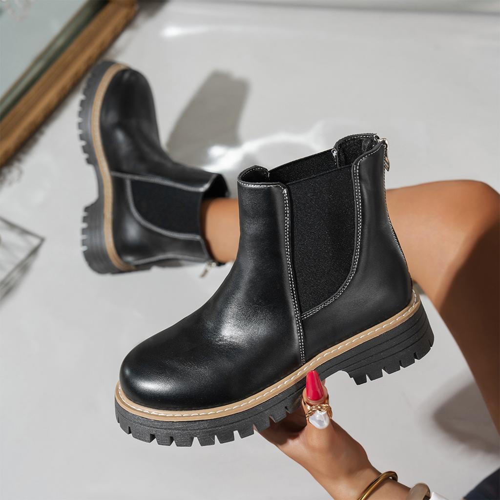 Women's Fashion Boots Non for Fall Winter Outdoor Wear