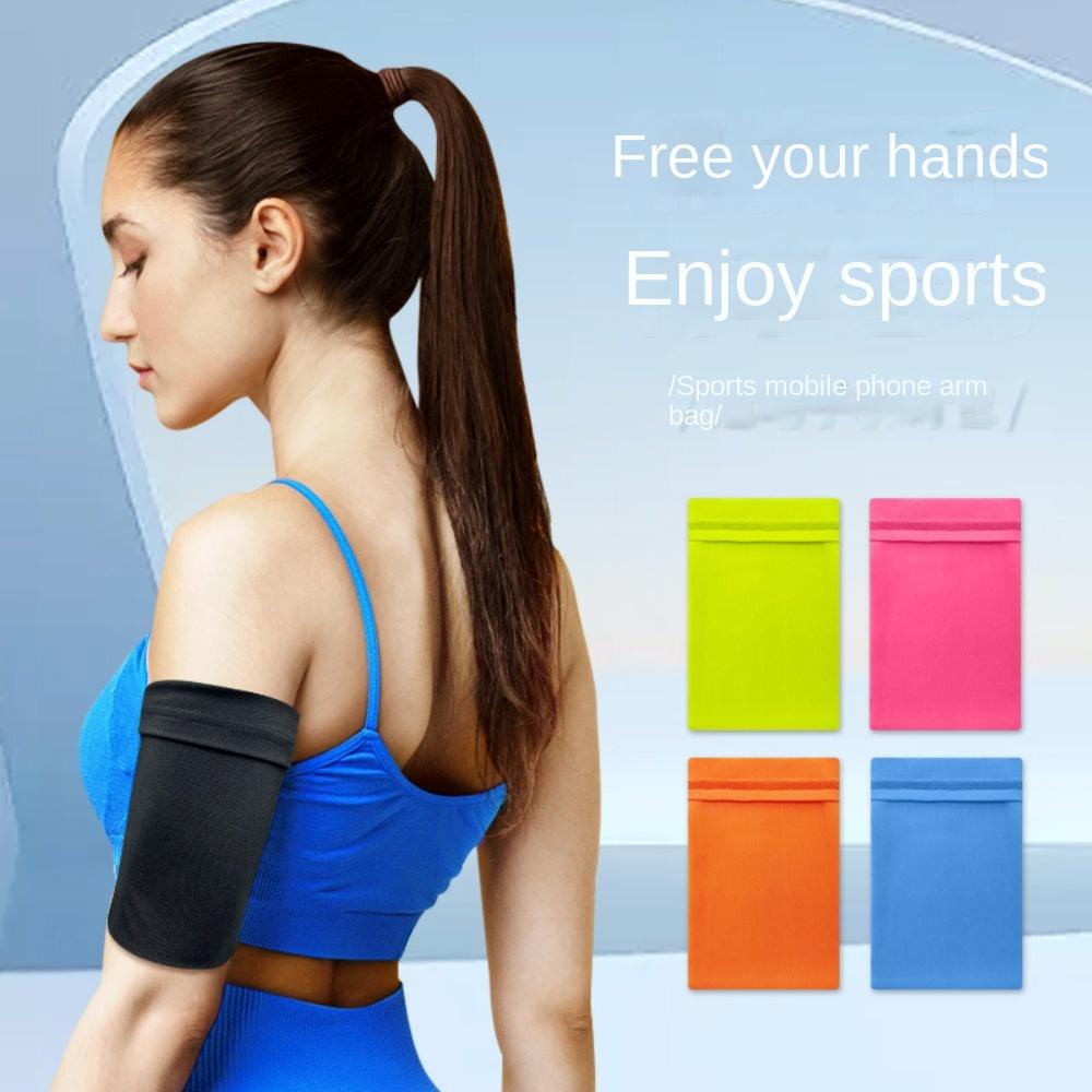 Non-slip Cell Phone Armbags Lightweight Mobile Phone Armband Bag Running Phone Holder  Gym Running