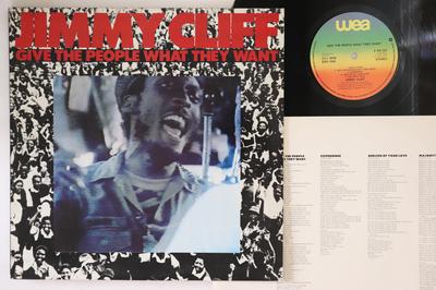 LP Record JIMMY CLIFF - Give The People What They Want K99160 WEA 1981 UK Reggae, Ska & Dub Used
