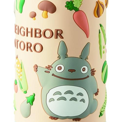 Skater Stainless Steel Children's Water Bottle 380ml Straw Drinking 3D My Neighbor Totoro Vegetable Color Ghibli SSPV4