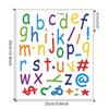 Kleurrijke 26-letter Combinatie Kinderkamer Studie en Huisdecoratie Stickers