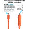 DC8020 Autoladekabel 2M 16AWG für Jackery tragbare Powerstation Explorer 1000 v2/2000 v2, 15A Zigarettenanzünder zu 8mm DC-Stecker Netzkabel