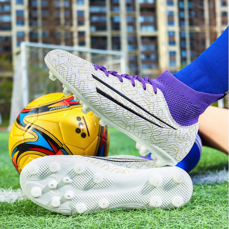 Football Shoes Men's and Women's Spikes AG Special Training TF Broken Nails Students Youth Game Sports Shoes