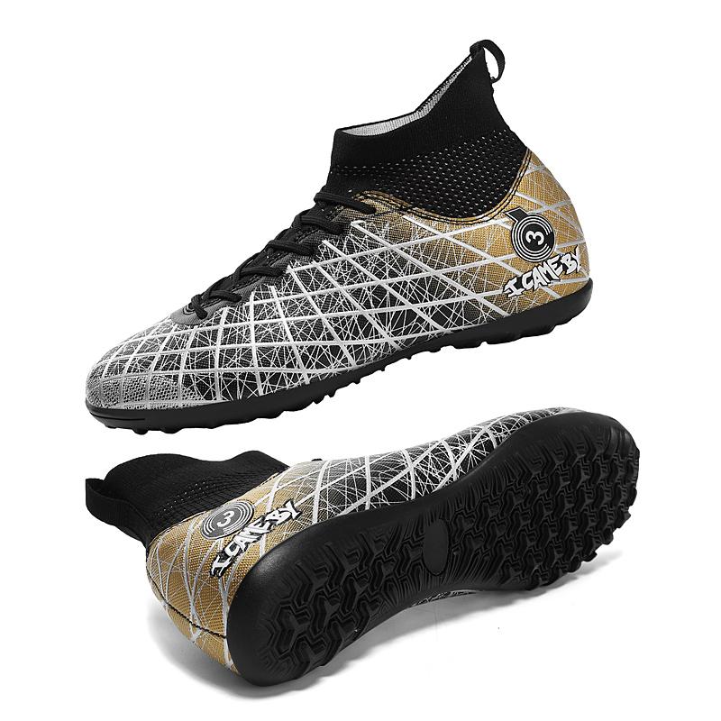 

Футбольные бутсы резиновые с короткими ногтями молодежная спортивная обувь футбольные тренировочные кроссовки художественный макияж газон детские футбольные бутсы 48 чёрный