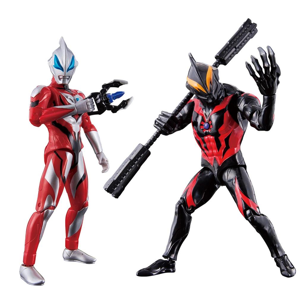 Ultra Action Figur Ultraman Geed vs Belial Battle Set