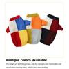 Warm Pullover Color Matching Home Wear New Puppy Clothes  Small Medium Dogs