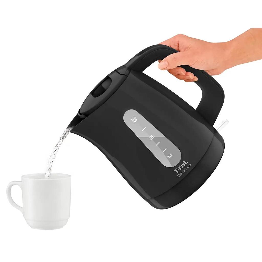Costco Tefal KO1738JP Electronic Kettle Delphini Up Black T-fal 1.8L