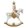 Pink Nutcracker On A Rocking Horse