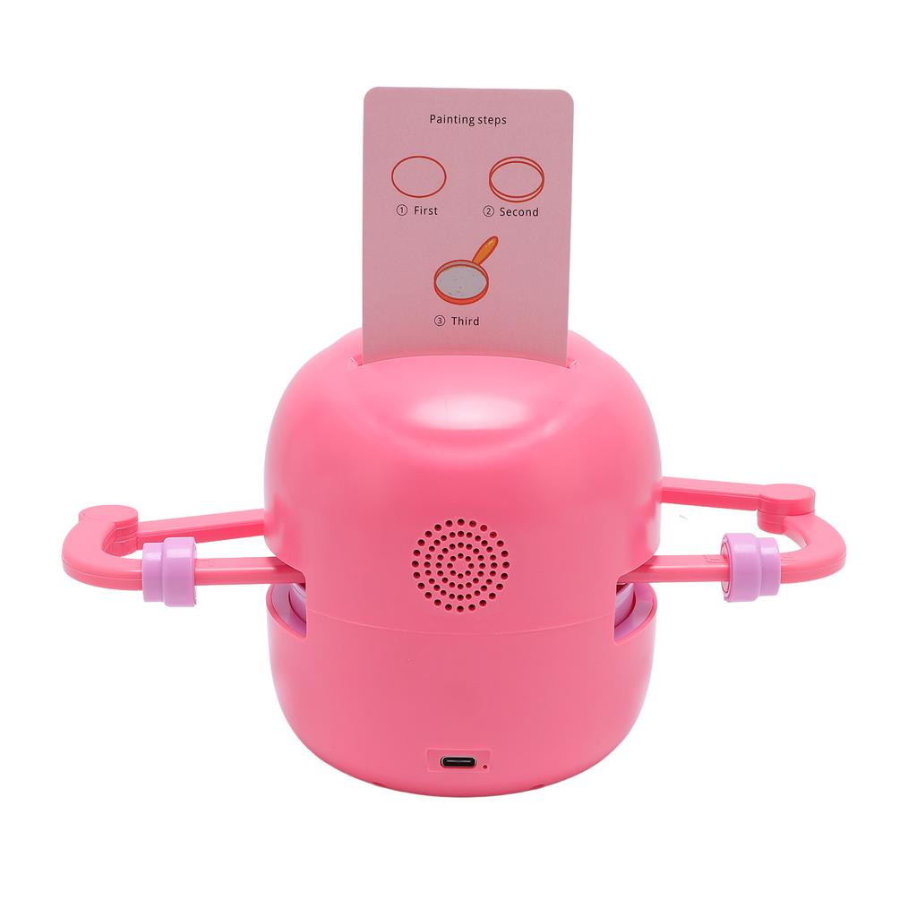 Smart Drawing Robot 2400mAh Smart Painting Robot Interactive Automatic Early Educational for Children
