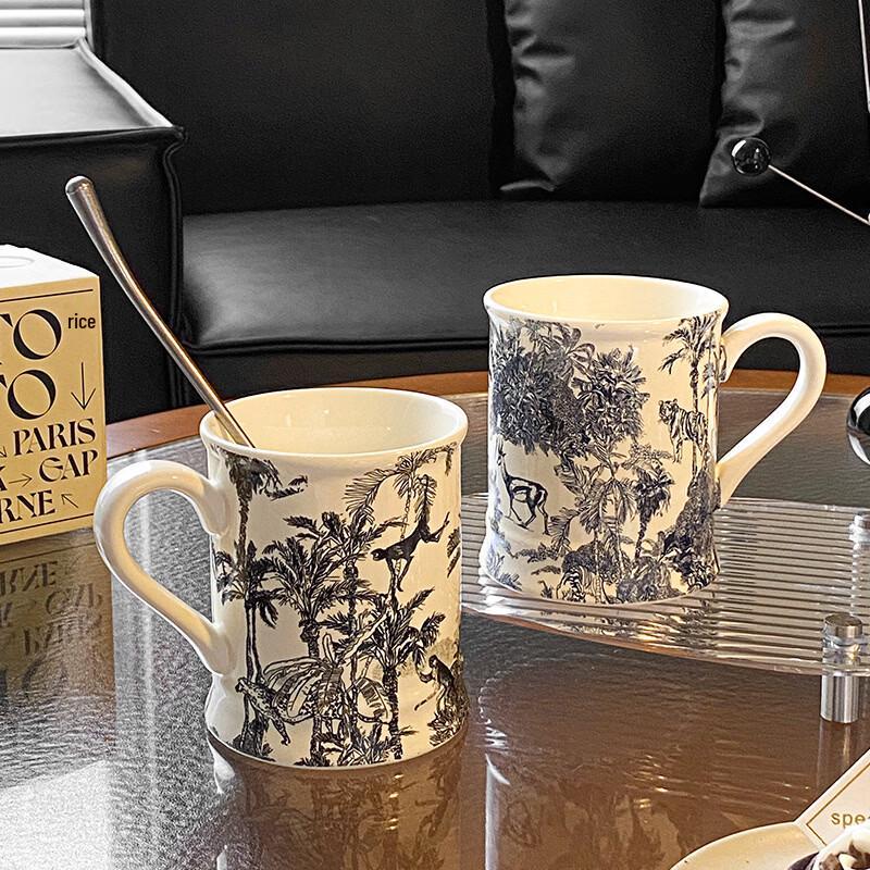 Tazza da Caffè in Ceramica Vintage Xiaoyueya