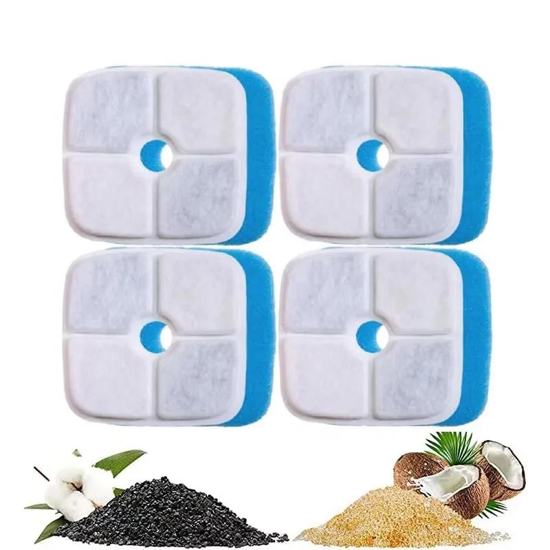 Replacement Filters for 9L 5.5L Dog Water Fountain Activated Carbon Replacement Filters Pet Dog Cat Water Dispenser Filters