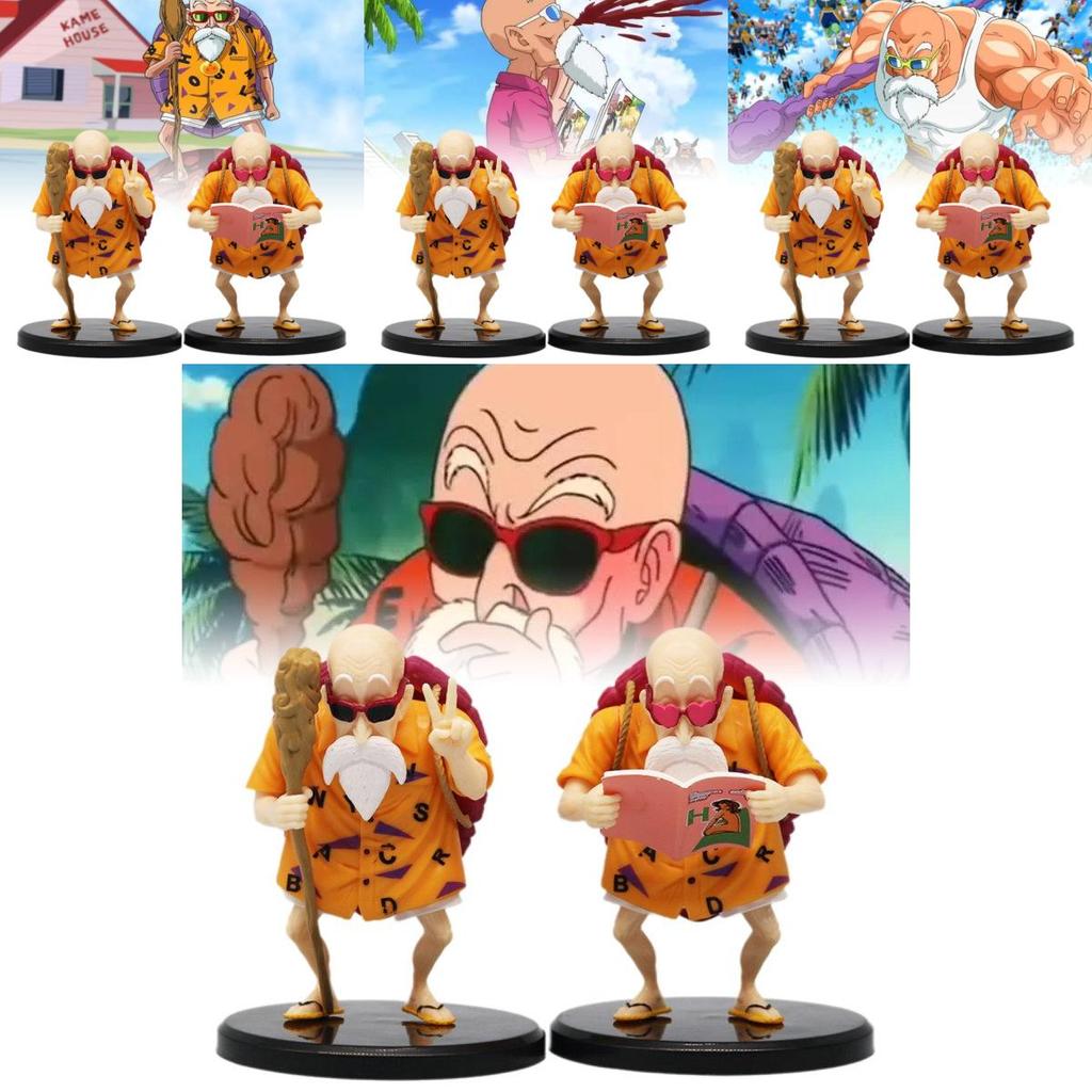 Unique Creative Turtle Sage Figurine Dragon Ball Character Pvc Car Decoration Gift