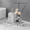 Jinsu Hotel Hand Soap Dispenser Empty Bottles (3-Piece Set)