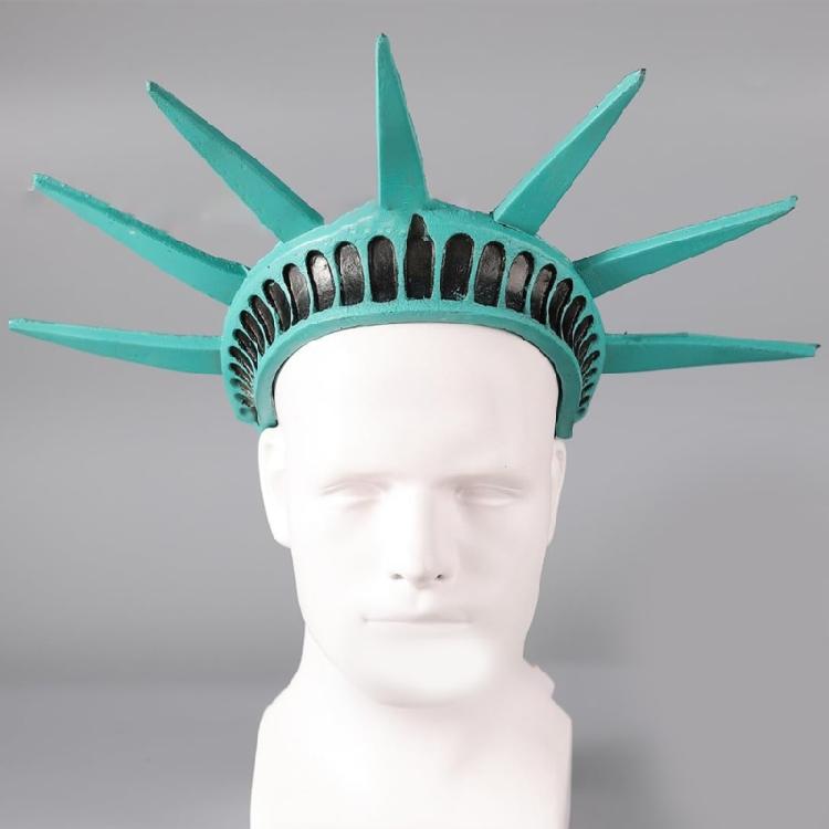 Festives Liberty Goddesses Crown Women's Halloween Headbands Cosplay Headpiece for Birthdays and Event