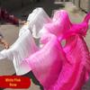 Yishi Colorful Silk Belly Dance Fans