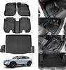 Jiooy Honda New Vezel RV Series Floor Mats Luggage Mats Set VEZEL RV3 RV4 RV5 RV6 3D Car Mat Waterproof Mat Car Trunk Mat High Edge Stain Resistant