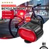 Fahrradbeleuchtung Vorne Hinten Wiederaufladbar Fahrrad Radfahren USB Taschenlampe für Fahrradbeleuchtung Vorne/Hinten/Set Fahrrad Laterne Zubehör