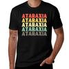 Ataraxia Retro Text Tshirt Basic Plain Tee For Spring And Summer