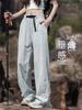 Women's Ice Silk Quick-Drying Summer Pants - Lightweight Outdoor Windbreaker Style