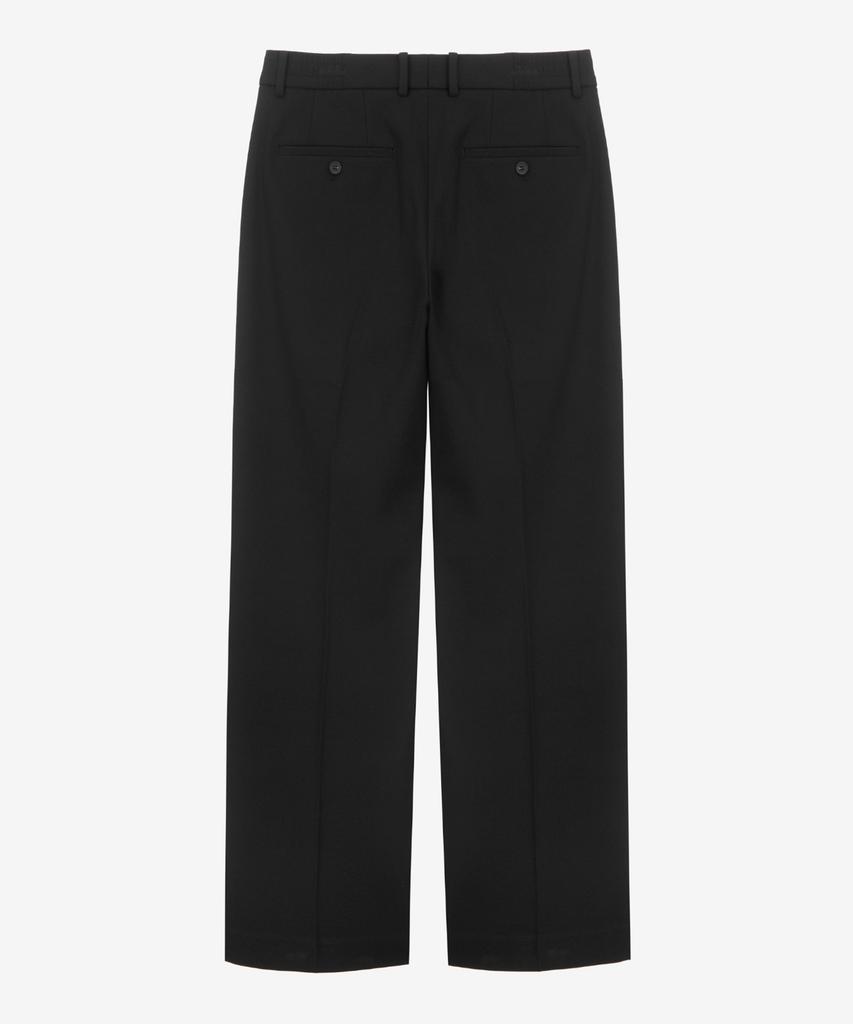MINDBRIDGE [On] Do Good_[Warm] Wide One-Pleat Elastic Slacks - 2 Colors