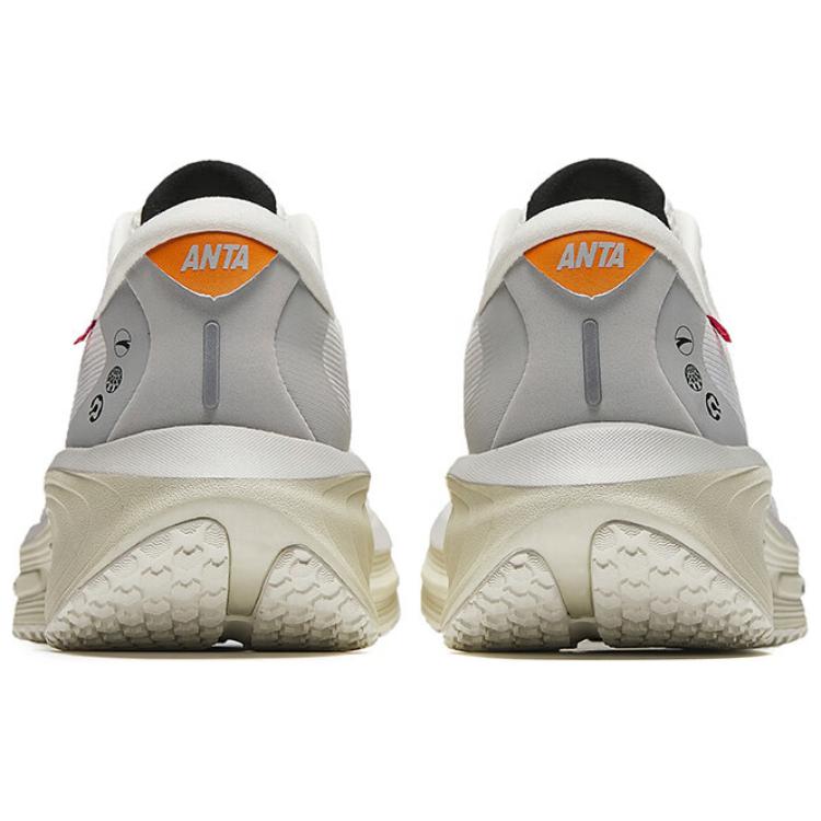 Anta Ark Fashion Trend Non-Slip Wear-Resistant Low-Top Running Shoes Women sneaker Beige 122445534-4