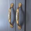 Luxurious Shoe Cabinet Handles with Retro Ceramic Design