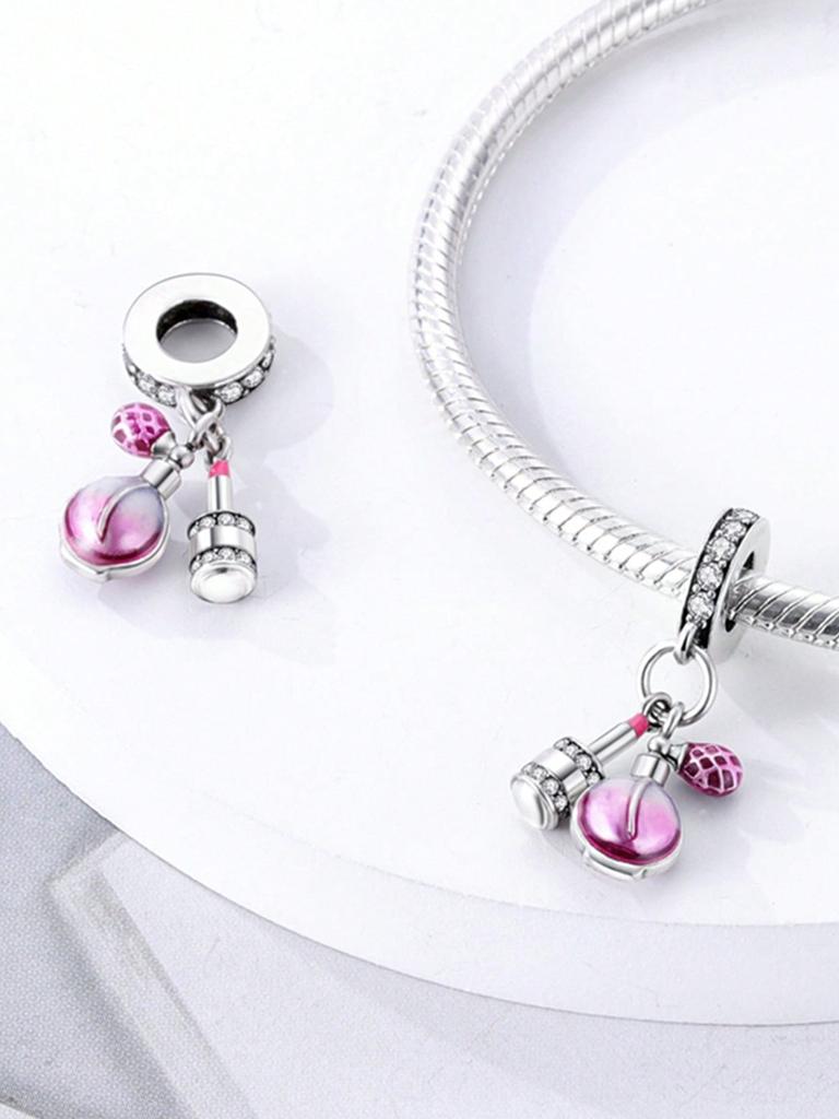 Women'S Charity Handbag Beads Charm Copper Plated Fit Charms Copperoriginal Bracelet For Jewelry Making Diy Charm