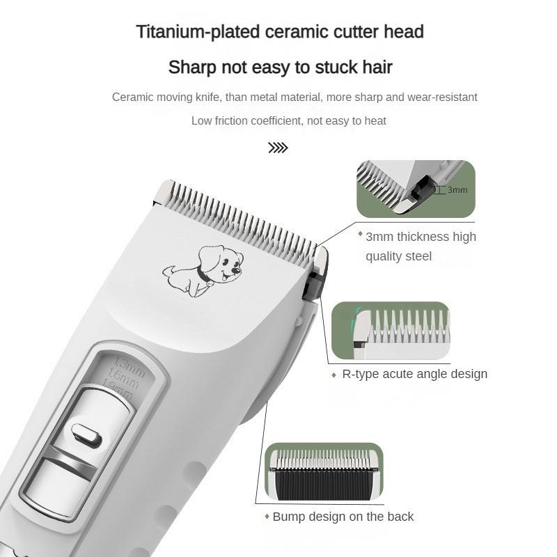 Electric Hair Clipper Low Noise Household Pet Rechargeable Cat And Dog Hair Trimmer Pet Store Professional Shearing Supplies