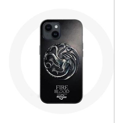Case - Maniacase - Iphone 14 - Targaryen of Fire and Blood - Rigid - Black