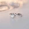 Y2K Exquisite Shell Lovely Ocean Ring Women's Shining Zircon Hollow Open Ring Birthday Party Jewelry Accessories Girls Gift